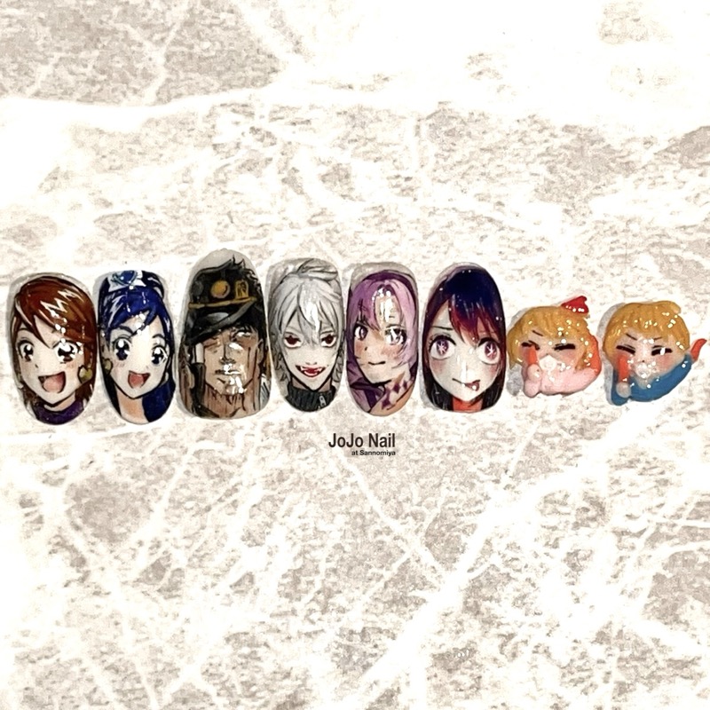 痛ネイル作品 11