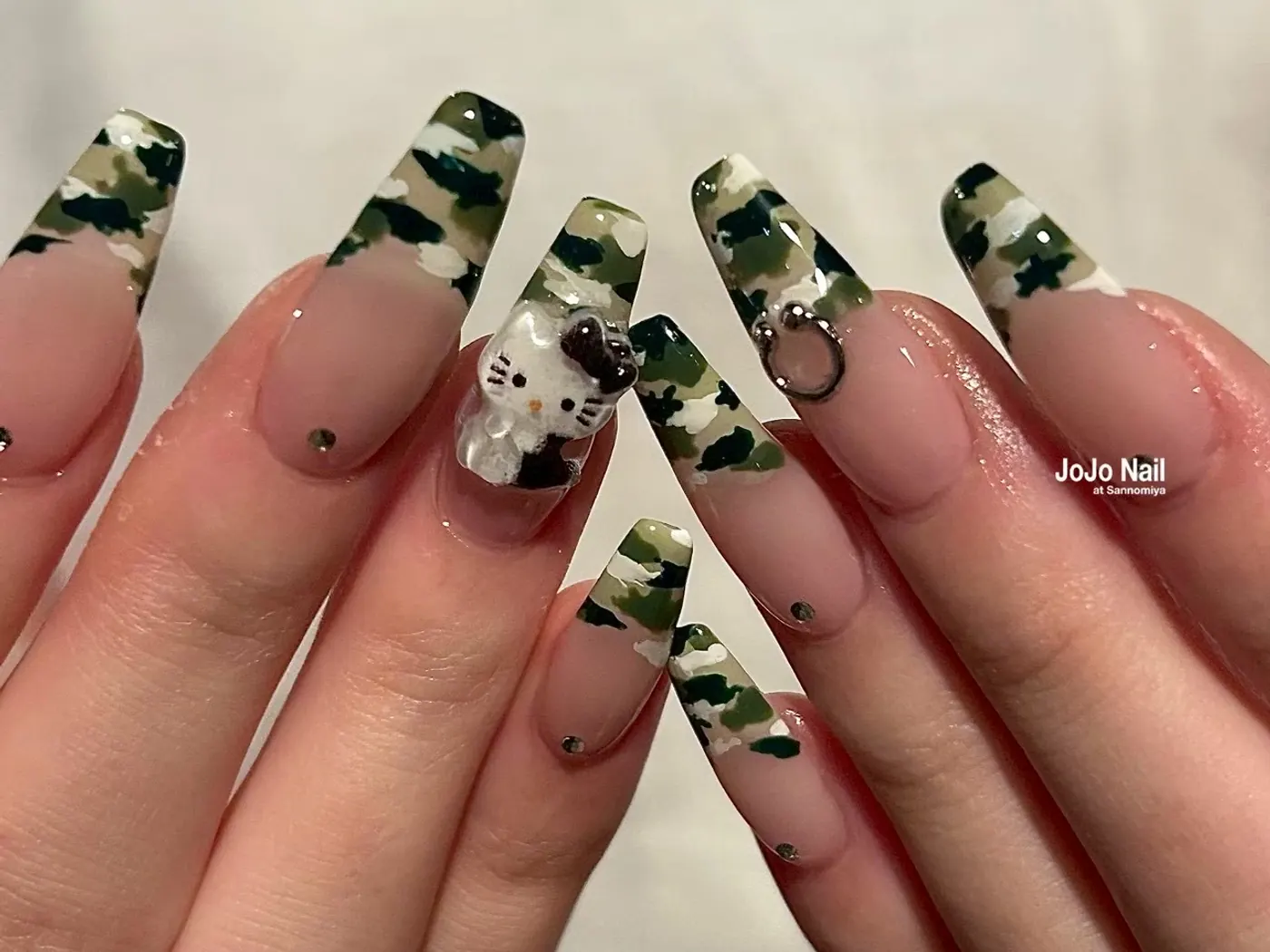 ロングネイルの作品例