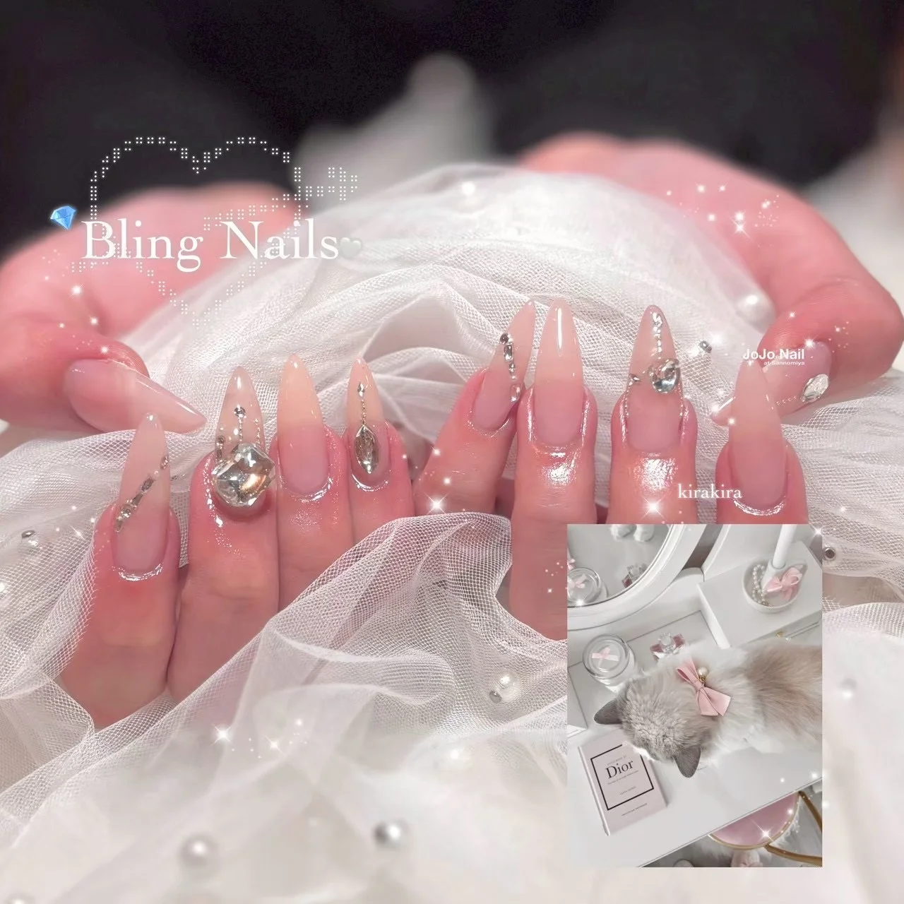 ワンホン・純欲ネイル 作品05 | JOJO Nail at Sannomiya